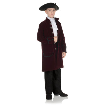 Burgundy Frock Coat (Child)