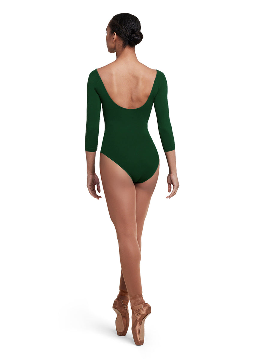 Leotard Shoe String Front Gather main image 1