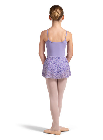 Lilac Haze Print Pull-On Skirt by Bloch (Child)