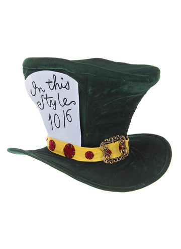 Mad Hatter Hat Green