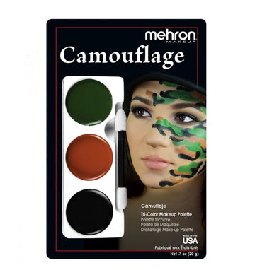 Camoflauge Tri Color Makeup Kit by Mehron