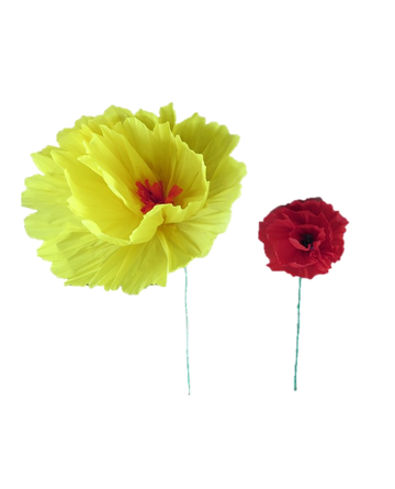 Paper Flowers (Pack of 3)