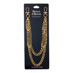 Double Cuban Link Pant Chain
