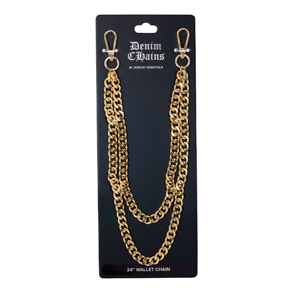 Double Cuban Link Pant Chain