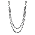 Double Cuban Link Pant Chain