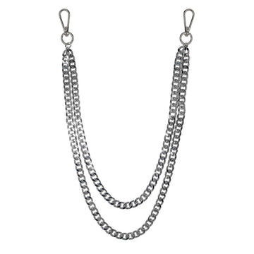Double Cuban Link Pant Chain