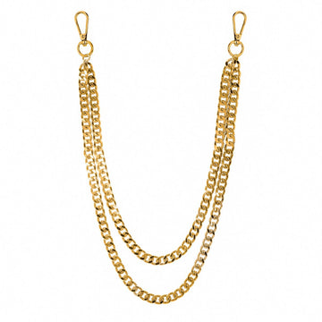 Double Cuban Link Pant Chain