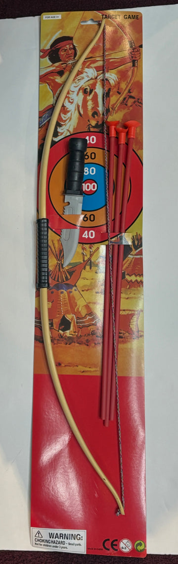 Large Bow Arrow & Knife Set