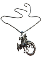 Stainless Steel Dragon Necklace