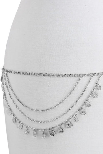 Silver Chain Belt