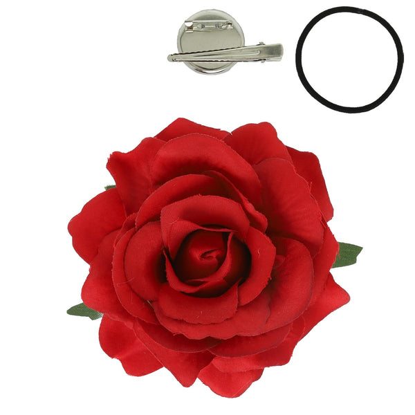 Rose Flower Clip