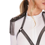 Spike Fringe Shoulder Epaulettes