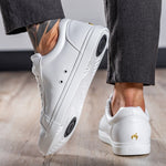 White Low Top Classic Dansneaker by Fuego