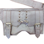 Leather Pocket Belt Buckle Closure