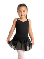 Child Sweetheart Neck Tank Dance Dress 11727C (Black)