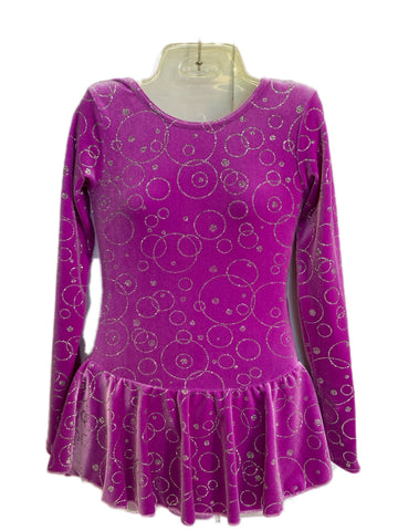 Velvet Glitter Skate Dress by Mondor (Child)
