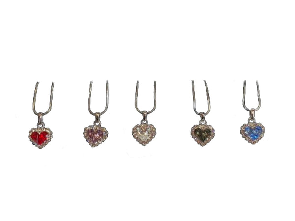 Necklace Crystal Heart