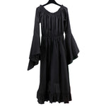 Black Cotton Bell Sleeve Chemise (Adult)