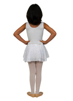 Crystal Sparkle Dance Skirt (White)