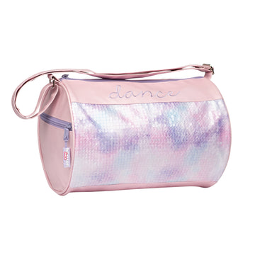 Pink Rose Sequin Dance Duffle