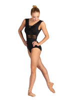 Maillot sin mangas con encaje Petra (adulto)