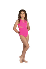 Scout Leotard (Child, Neon Pink)