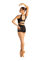 Donna Rouched Front Halter Top (Adult)