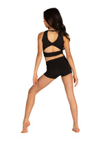 Donna Rouched Front Halter Top (Child)