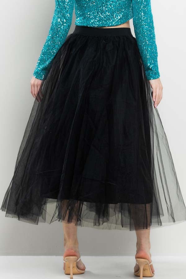 Tea Length Lined Tutu Skirt (Adult)