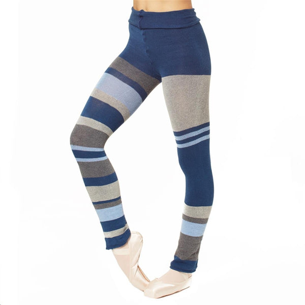 Striped Cotton Knit Leggings (Adult)