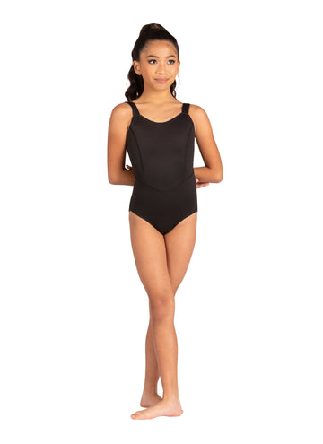 Kiera Wide Strap Princess Seam Leotard 25113C (Child)
