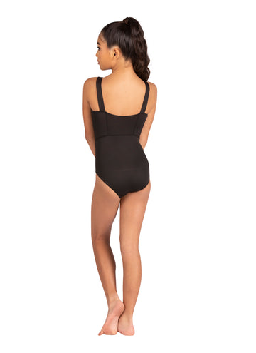 Kiera Wide Strap Princess Seam Leotard 25113C (Child)