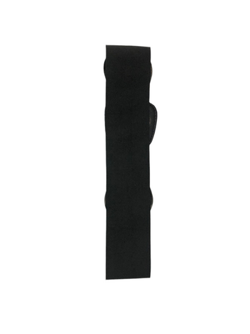 Retro Pleather Stretch Belt and Buckle