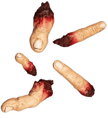 Bloody Severed Fingers Prop