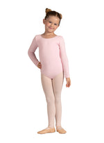Classic Cotton Long Sleeve Leotard (Child)