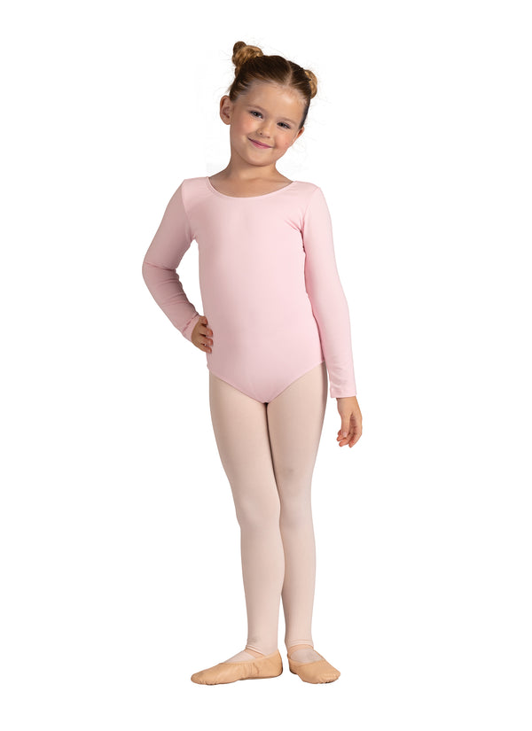 Classic Cotton Long Sleeve Leotard (Child)