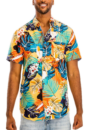 Floral Hawaiian Shirt (Adult)