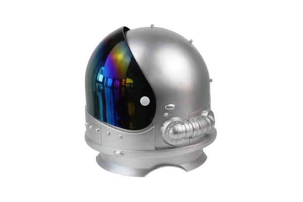 Silver Space Helmet
