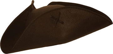 Brown Tricorn Hat