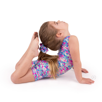 Girls Shimmering Scallop Mermaid Biketard (G00503)