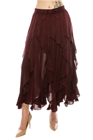 Renaissance Style Frill Skirt