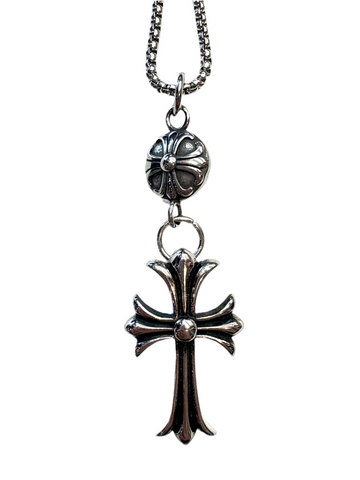Stainless Steel Roman Cross Necklace