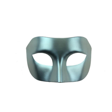 Solid Half Mask (Silver)