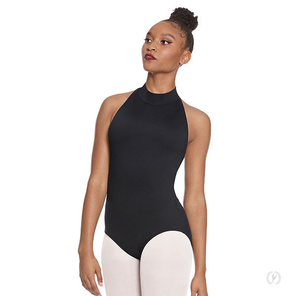 Halter Mock Neck Leotard (Adult)