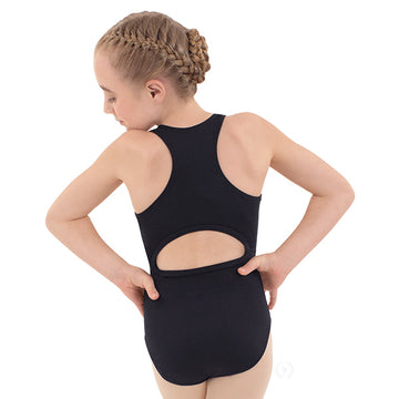 Black Racerback Tank Leotard (Child)