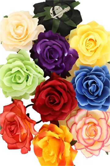 Rose Flower Clip