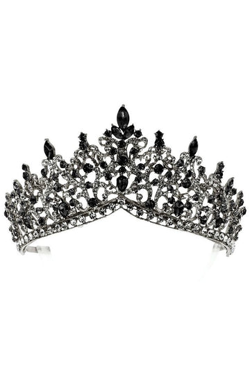 Black Rhinestone Tiara