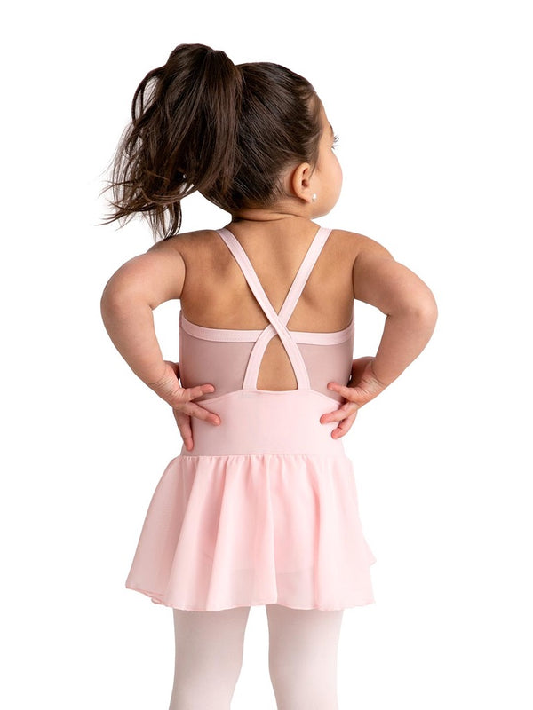 Child Sweetheart Neck Tank Dance Dress 11727C (Black)
