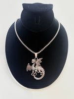 Stainless Steel Dragon Necklace