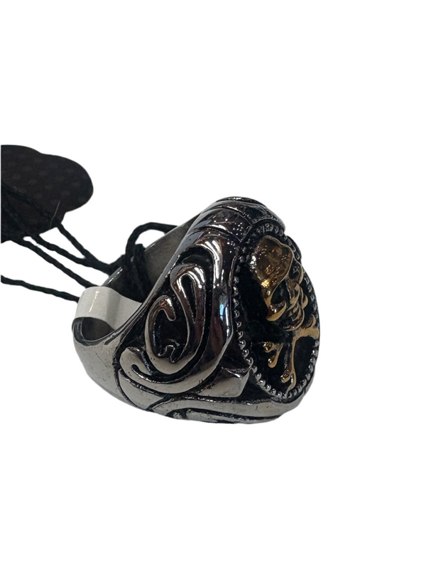 Seven Seas Pirate Skull Ring